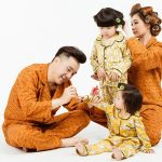 Dương Ngọc Thái hạnh phúc bên vợ và hai con gái