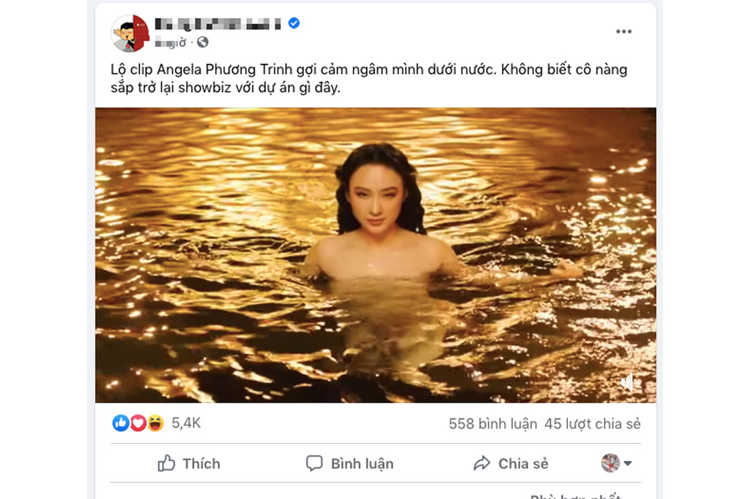 Cộng đồng mạng chia sẻ đến chống mặt video 10 giây của Phương Trinh
