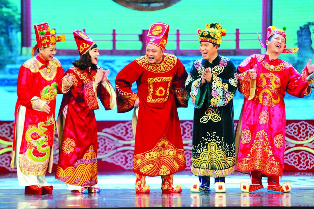 Táo quân 2021 đang được ghi hình tại Cung Văn hóa Hữu Nghị, Hà Nội.