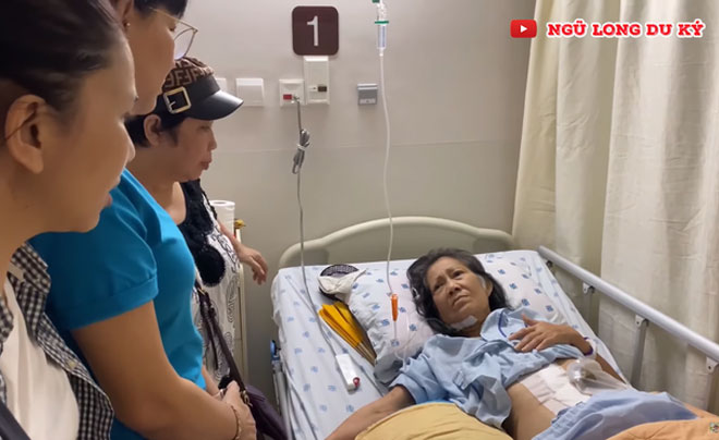 Trước đó, nghệ sĩ Diễm Trinh đã nhập viên để thay động mạch chủ nhân tạo