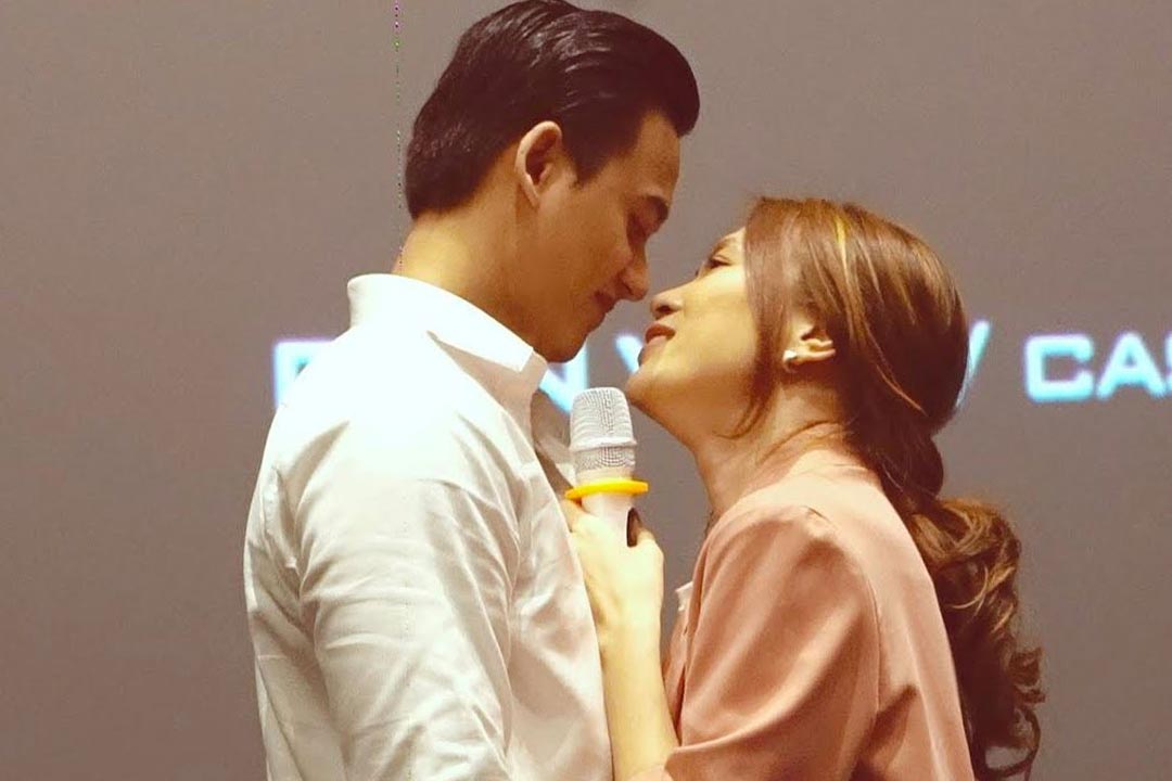 Mỹ Tâm và Mai Tài Phến đã có những cử chỉ và hành động thân mật trước đó