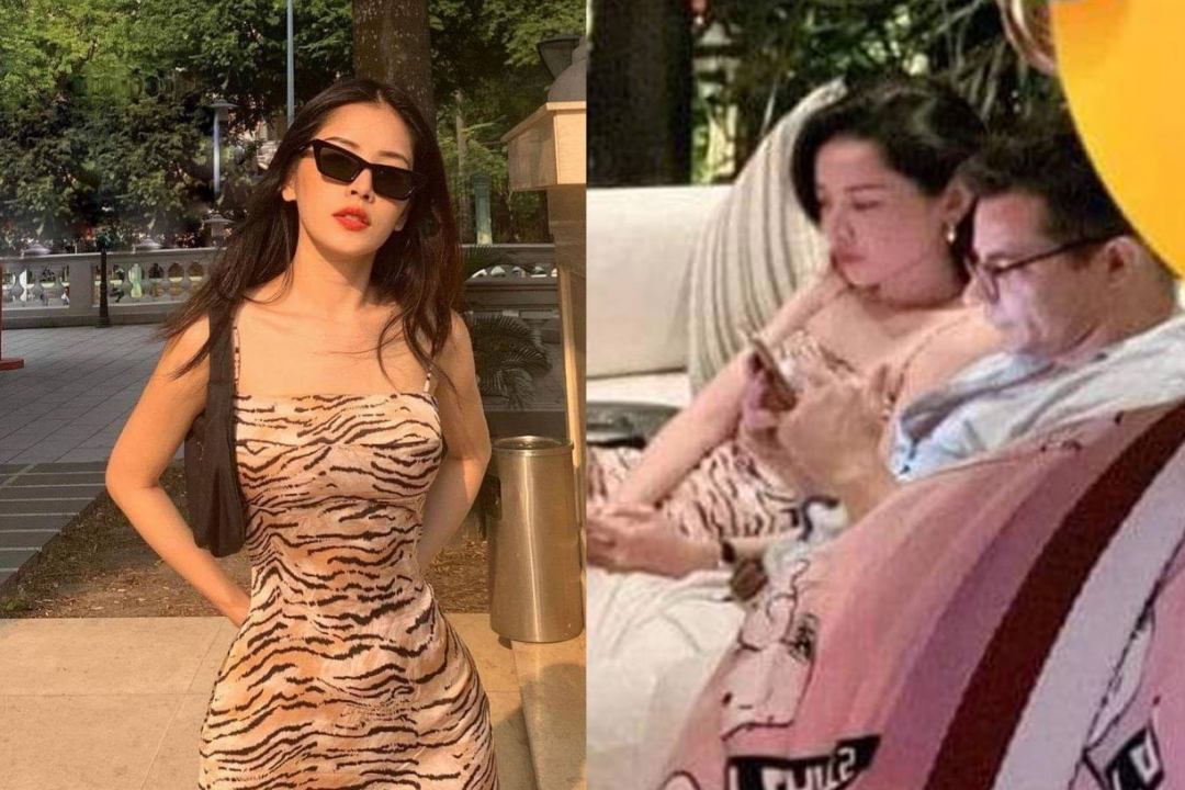 Hình ảnh Chi Pu tình tứ bên trai tây