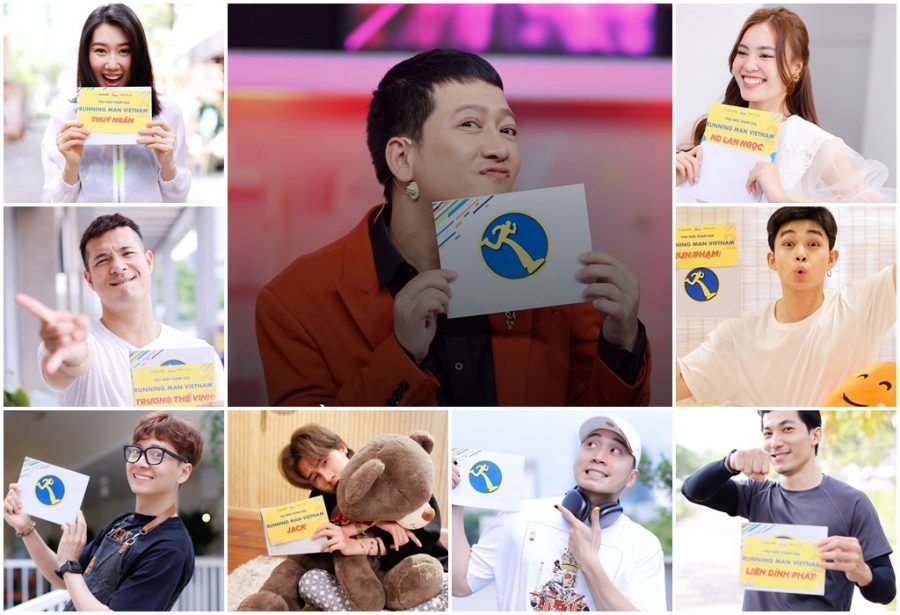 Các thành viên tham dự Running MAN Vietnam mùa 2
