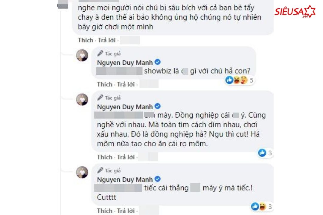 Cộng đồng mạng cho rằng Duy mạnh đang chơi một mình vì showbiz tẩy chay