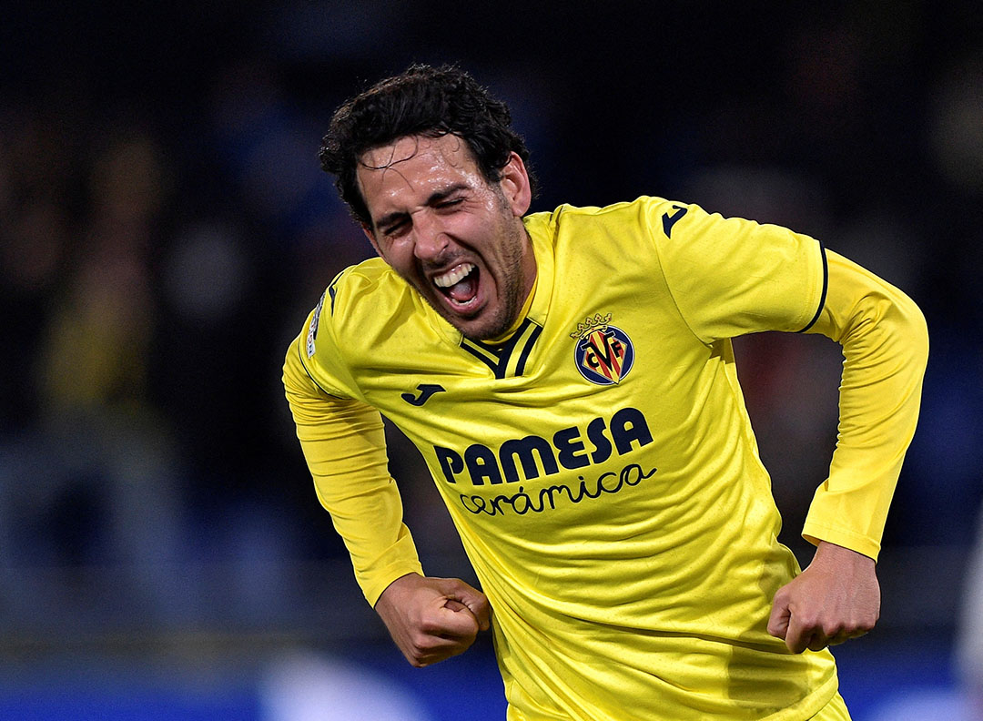 Dani Parejo ăn mừng bàn gỡ hòa 1-1