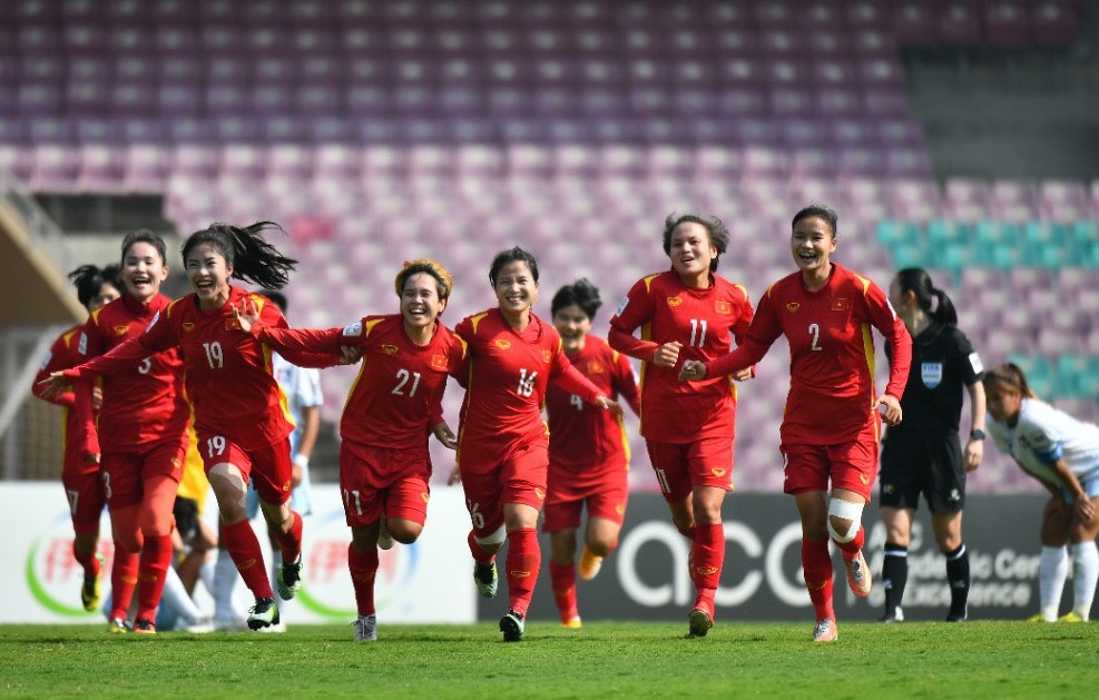 Tuyển nữ Việt Nam giành vé dự World Cup 2023