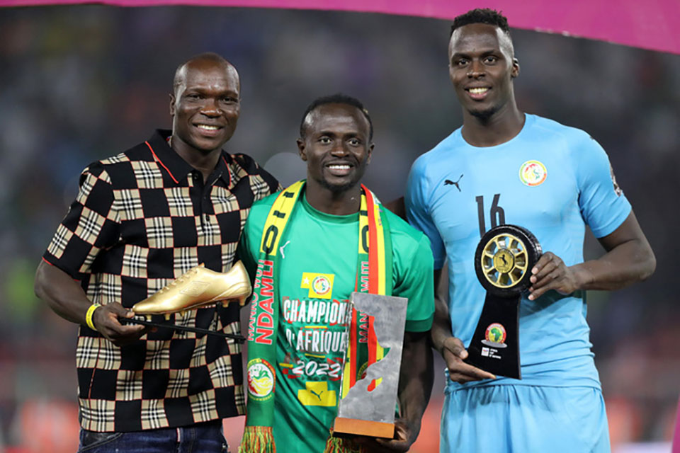 Aboubacar đoạt Vua phá lưới, Mane xuất sắc nhất giải và Mendy giành Găng tay vàng