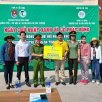Ông Huỳnh Tấn Đạt – Phó chụ tịch hội Trao 1.000 cây xanh cho chương trình