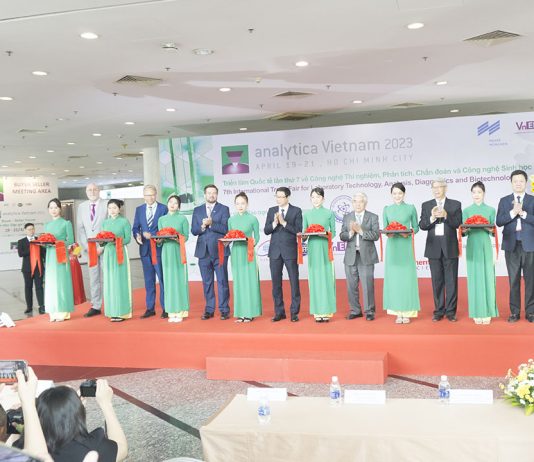 Chính thức khai mạc triển lãm quốc tế analytica Vietnam 2023
