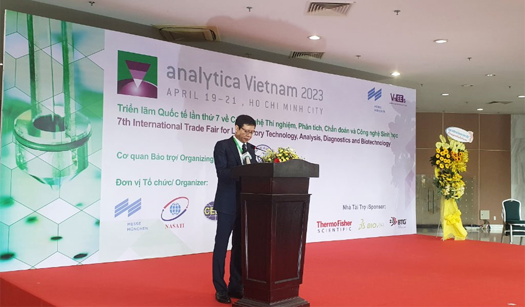 Chính thức khai mạc triển lãm quốc tế analytica Vietnam 2023